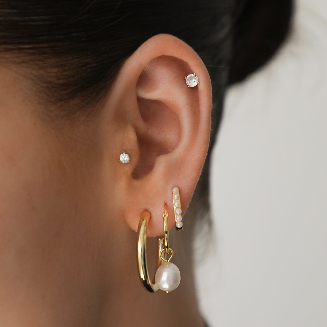 Pure Pearl Earrings - Image 2