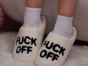 Leave Me Alone Slippers