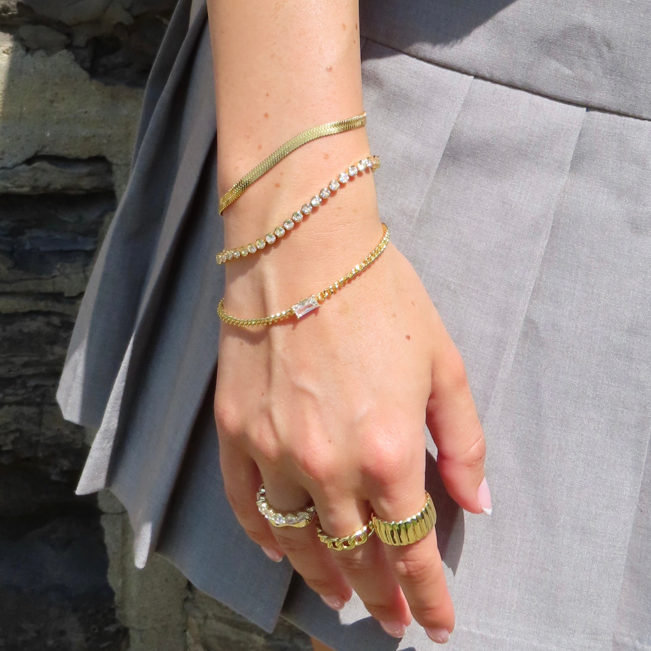 Rich Girl Tennis Bracelet - Image 8